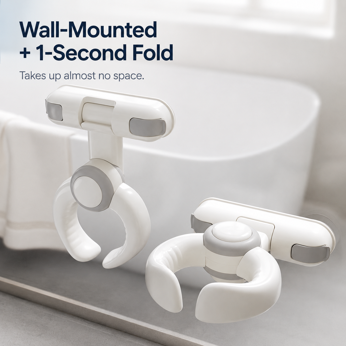 Wall-Mounted Bath Support Rack – image 5