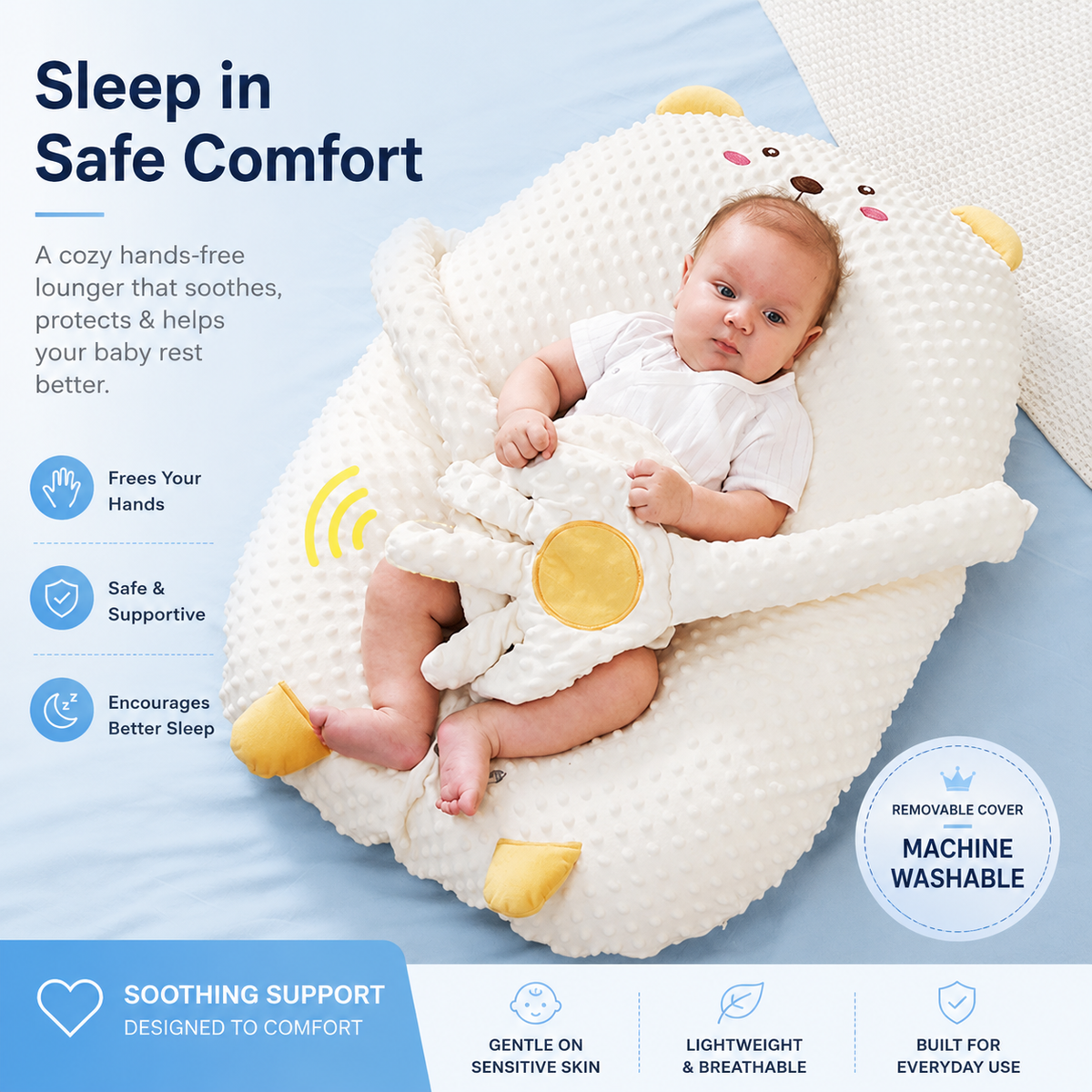 Baby Soothing Nursing Pillow – image 2