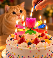 BloomJoy – Musical Lotus Birthday Candle