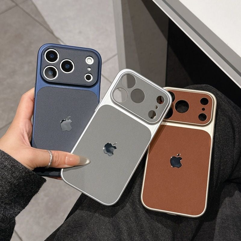 Corning Vegan-Leather ClearView iPhone Case