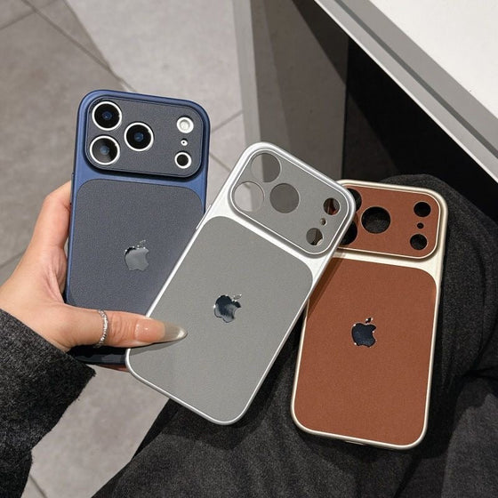 Corning Vegan-Leather ClearView iPhone Case