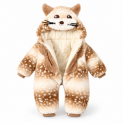 Cozy Cub Hooded Baby Romper – image 8