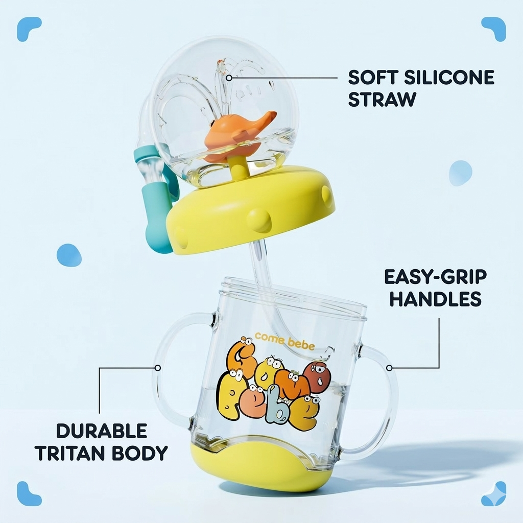 Baby Whale Fountain Water Cup – image 5
