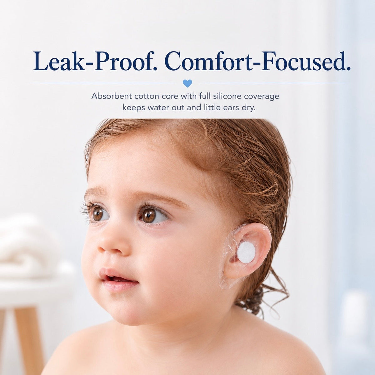 Baby Waterproof Ear Covers for Bath & Swimming – image 6