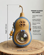 GourdNest Bird Travel Carrier