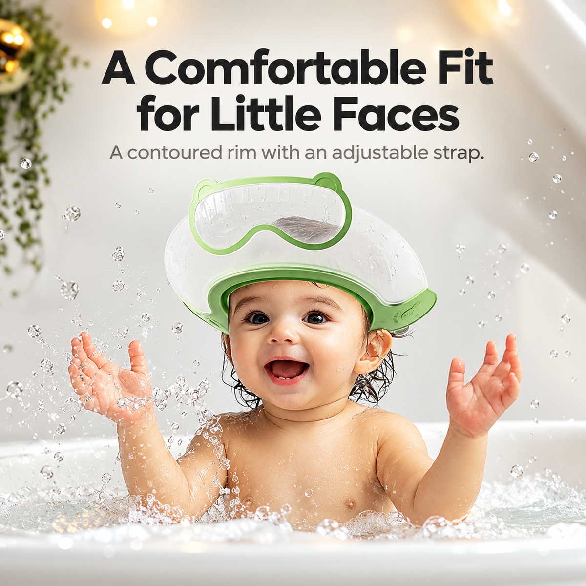 Peek-a-Boo Baby Shampoo Shield – image 2