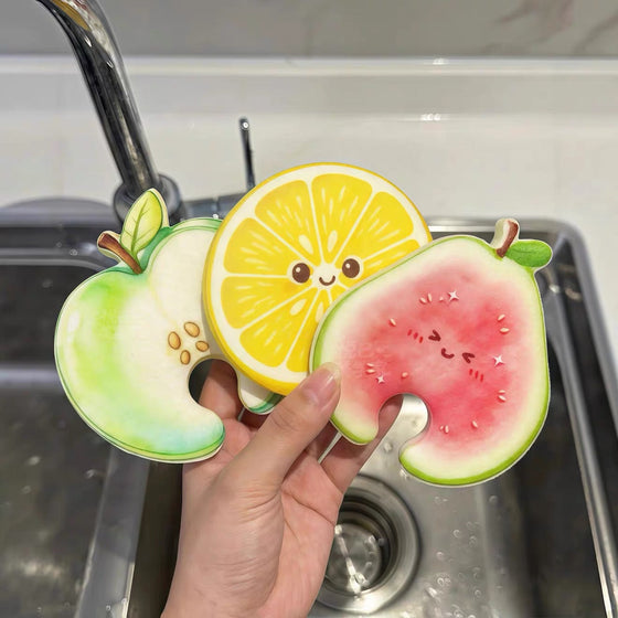 Fruit Dish Sponges