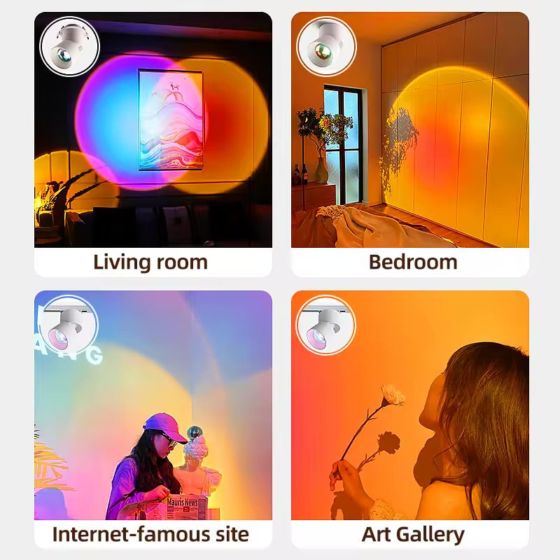 Sunset Glow Projection Light