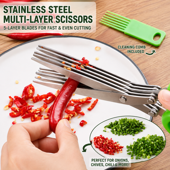 Multi-Blade Scissors