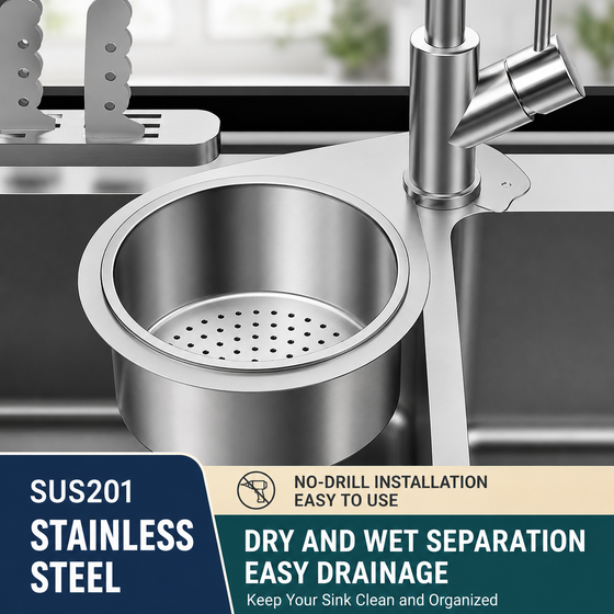Swan Sink Basket