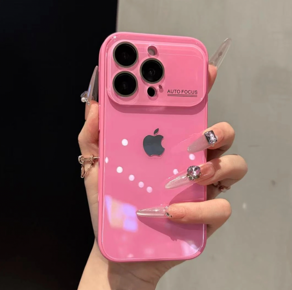 Premium Large-Window Quick-Change iPhone Case – Compatible