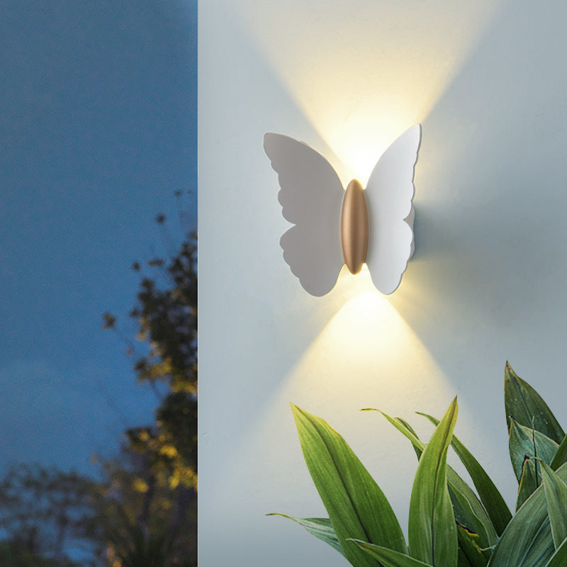 Butterfly Motion Sensor Wall Light