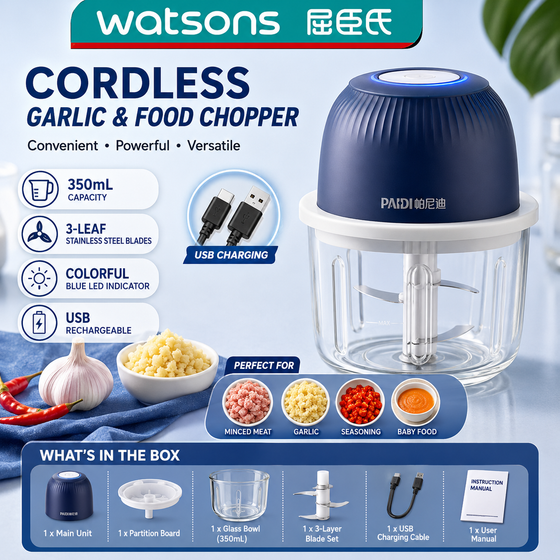 Wireless Mini Food Processor