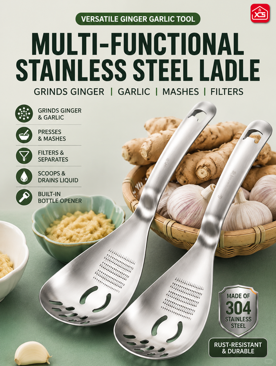 Steel Masher & Strainer