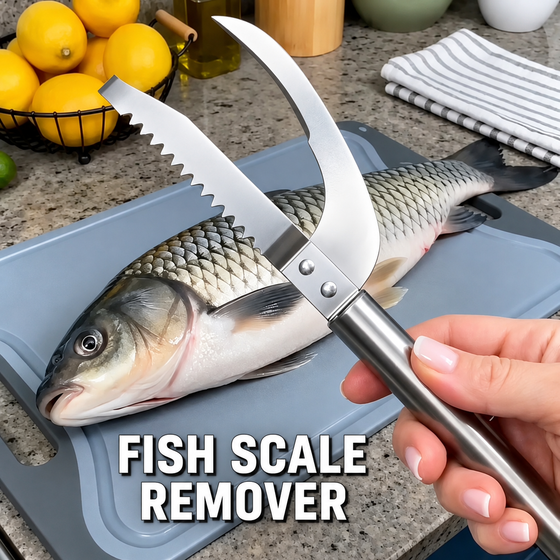 Steel Fish Scaler